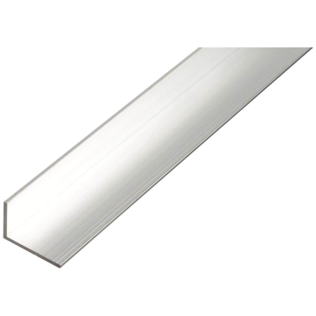 ALBERTS BA-Profil,Winkel, ungleichsch., Alu natur, LxBxHxS 2000 x 20 x 10 x 1,5 mm