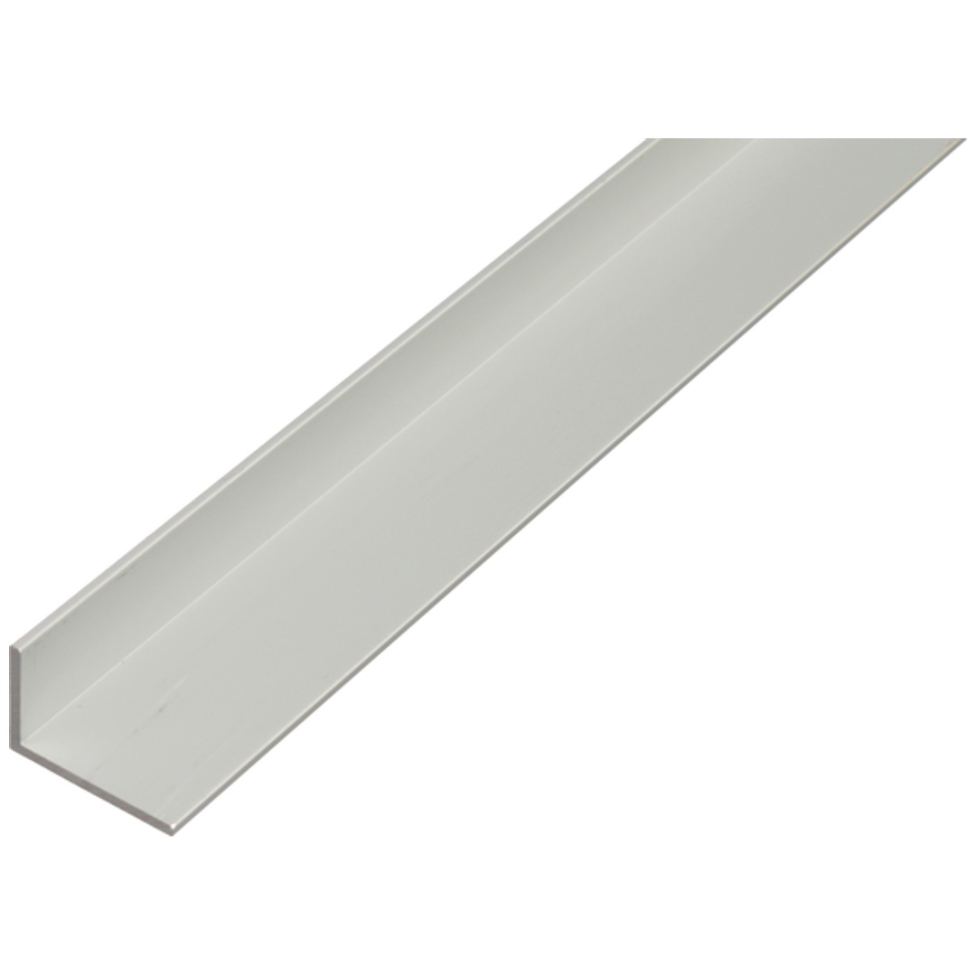 Profil d'angle en aluminium 1000/20x10mm argent
