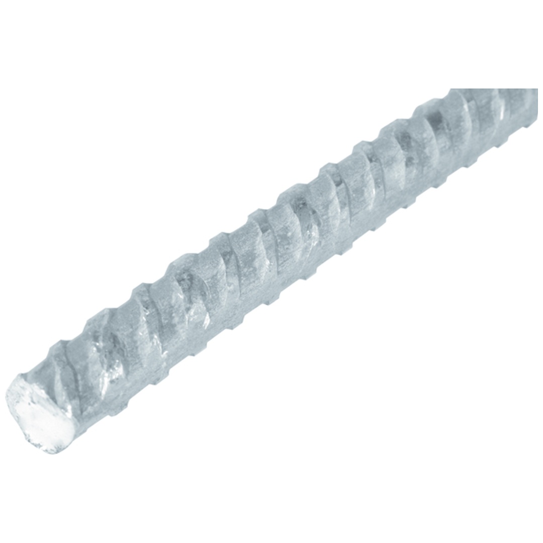 ALBERTS Beton-Riffelstahl, Stahl roh, zum Einbetonieren, LxØ 2000 x 12 mm p6026076