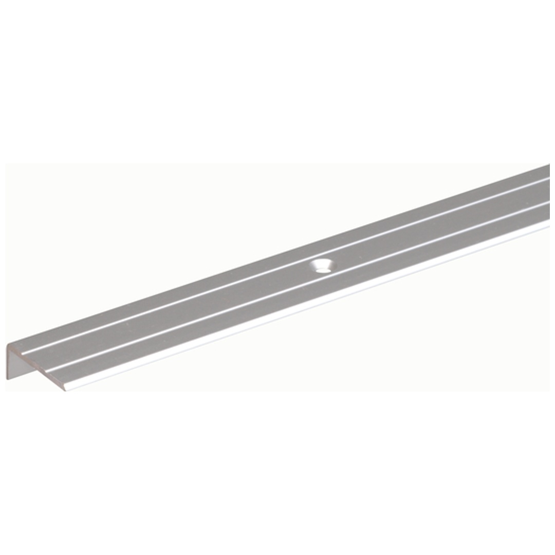 ALBERTS Treppenkanten-Schutzprofil, Alu silber elox., LxBxHxS 2000x25x10x1,5mm