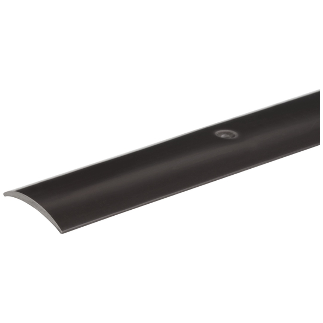 ALBERTS Übergangsprofil, Hart-PVC, schwarz, LxBxS 900x30x1,0mm