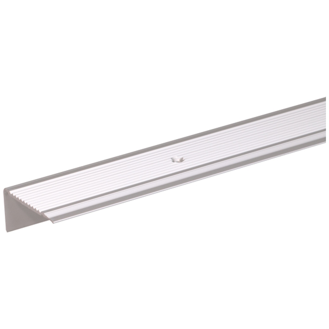 ALBERTS Treppenkanten-Schutzprofil, Alu silber elox., LxBxHxS 2000x45x23x2,5mm