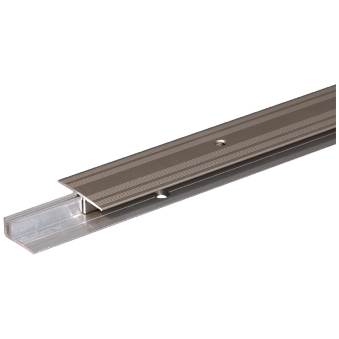 ALBERTS Übergangsprofil Pro,Set für Beläge7-15mm,Alu blank/edelst.elox.,L 900mm