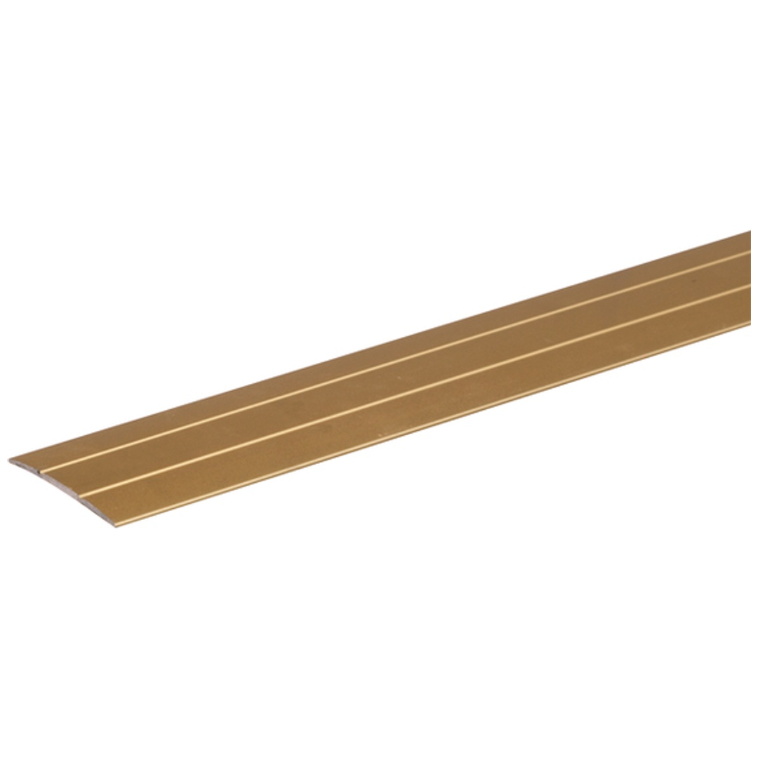 ALBERTS Übergangsprofil, selbstkl., Alu gold elox., LxBxS 900x38x1,0mm