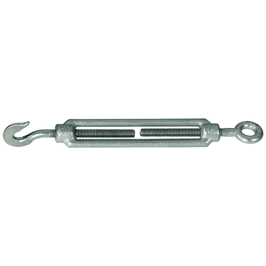 ALBERTS Spannschloss, verzinkt, min. Abstand 200 mm, max. Abstand 280 mm, Gewinde M10