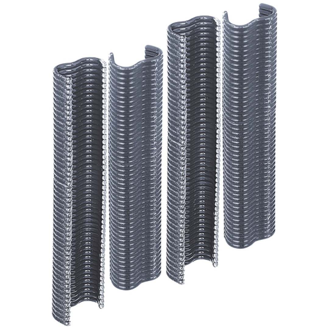 ALBERTS Drahtklammer, SB, schwarz kst-beschichtet, Breite 22 mm, verpackt à 200 Stk.