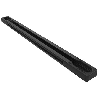 RAM Mounts Tough-Track Schiene inkl. Endkappen (Aluminium, schwarz), L: 228,6 mm (9 Zoll)