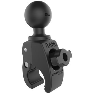 RAM Mounts Tough-Claw Halteklammer (klein), D: 15,9 - 29,0 mm, mit Feststellschraube - C-Kugel (1,5 Zoll)