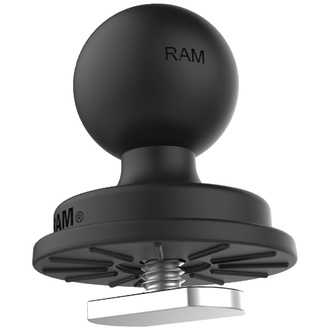 RAM Mounts Track Ball mit T-Slot für Tough-Track Schienen - B-Kugel (1 Zoll)