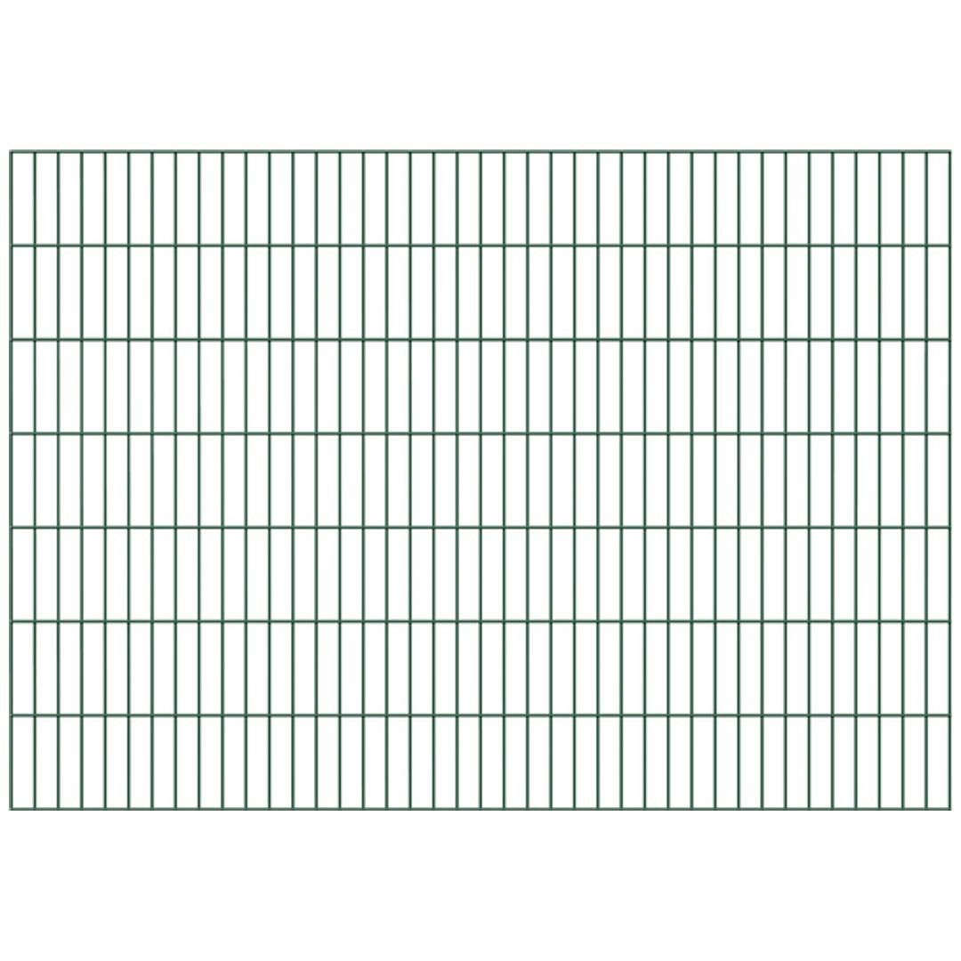 ALBERTS Doppelstab-Gittermatte, verz.grün, BxH2000x1400mm, Draht-Ø6/5/6, Masche50x200mm