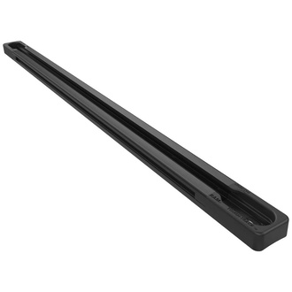 RAM Mounts Tough-Track Schiene inkl. Endkappen (Aluminium, schwarz), L: 330,2 mm (13 Zoll)