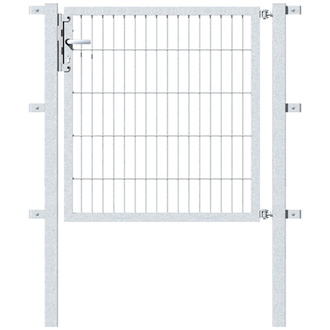 ALBERTS Einzeltor Flexo, feuerverzinkt, lichte BxH1000x1000, PF60x60/1500mm, DIY