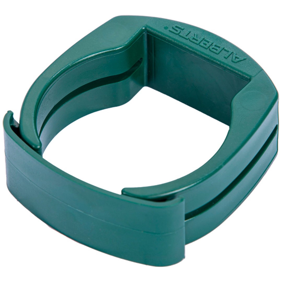 ALBERTS Fix-Clip Pro, Befest.v.Schweißgitter an 617486ff, Kst., grün, Ø60mm