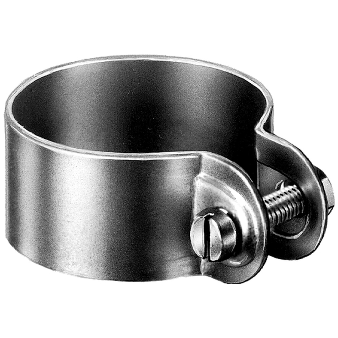 ALBERTS Schelle, Befest. v.Streben u.Spannbrücken an Pfosten, feuerverz., Ø76mm, Breite25mm