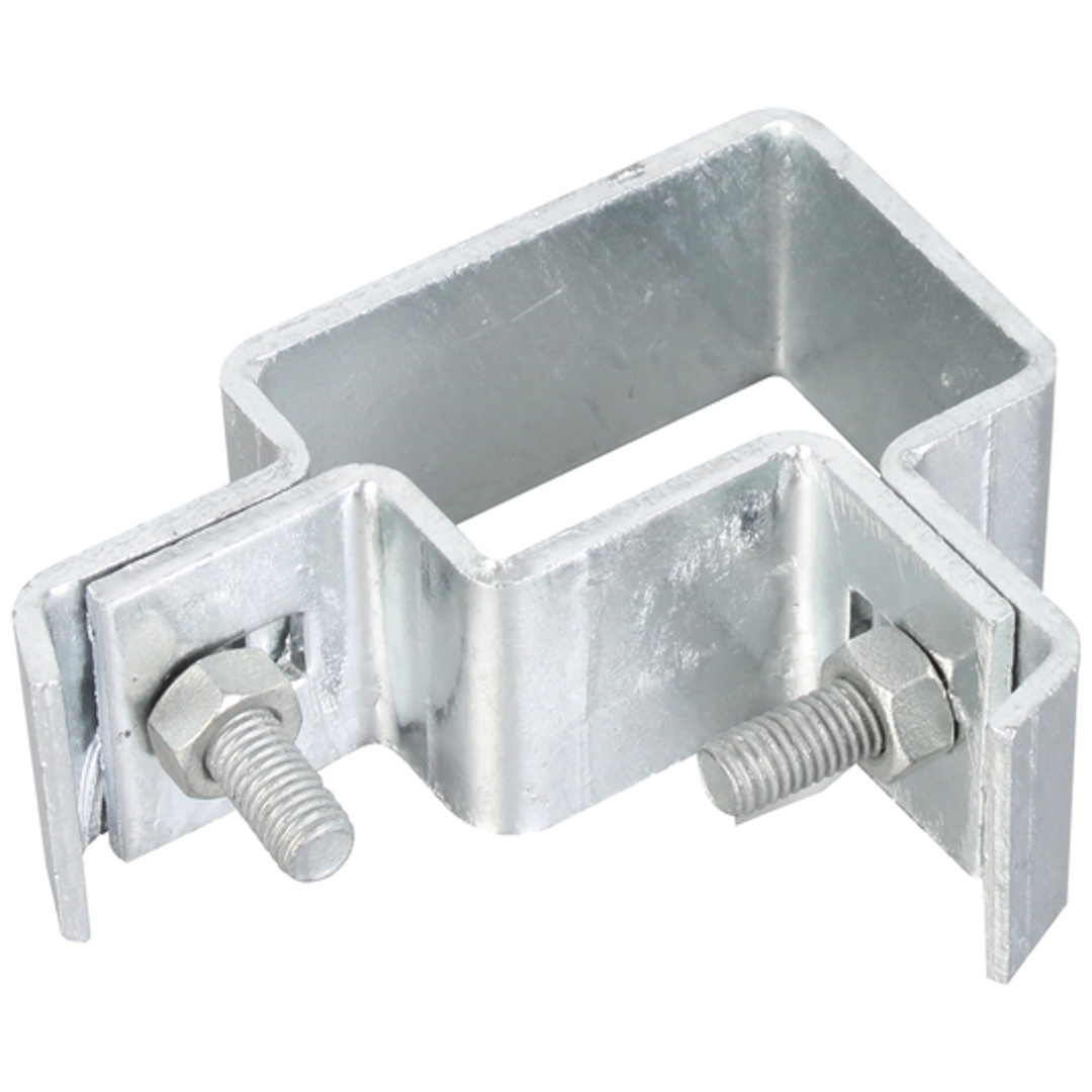 ALBERTS Eckschelle für Vierkantpfosten,feuerverzinkt,für Pfosten 60x40 mm