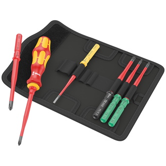 Wera Kraftform Kompakt VDE 7 extra slim 1 Tool Finder, 7-tlg.