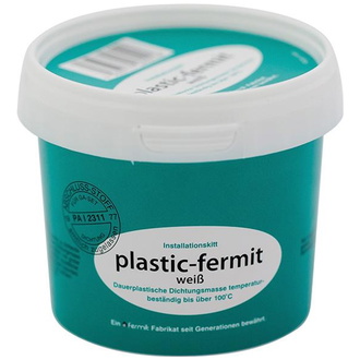 Nissen & Volk Plastik-Fermit weiß 1/2 kg Dose