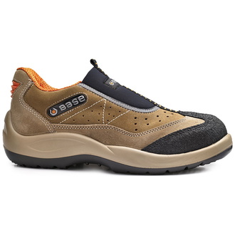 B0451 ARENA S1P SRC MOCASSINO BEIGE/NERO/EN345-11 37