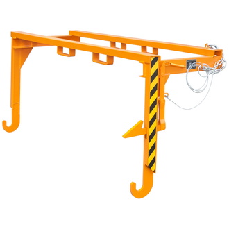 Bauer Stapler-Traverse RAL2000 für Stapelkipper 2000 l, Bild 1778036 Gruppenansicht