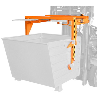 Bauer Stapler-Traverse RAL2000 für Stapelkipper 700 l, Bild 1778037 Gruppenansicht