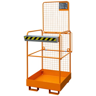 Bauer Sicherheitskorb lackiert orange RAL 2000