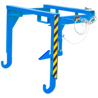 Bauer Stapler-Traverse RAL5012 für Stapelkipper 900 l, Bild 1778325 Gruppenansicht