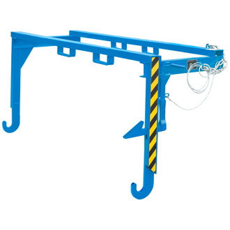 Bauer Stapler-Traverse RAL5012 für Stapelkipper 2000 l, Bild 1778327 Gruppenansicht