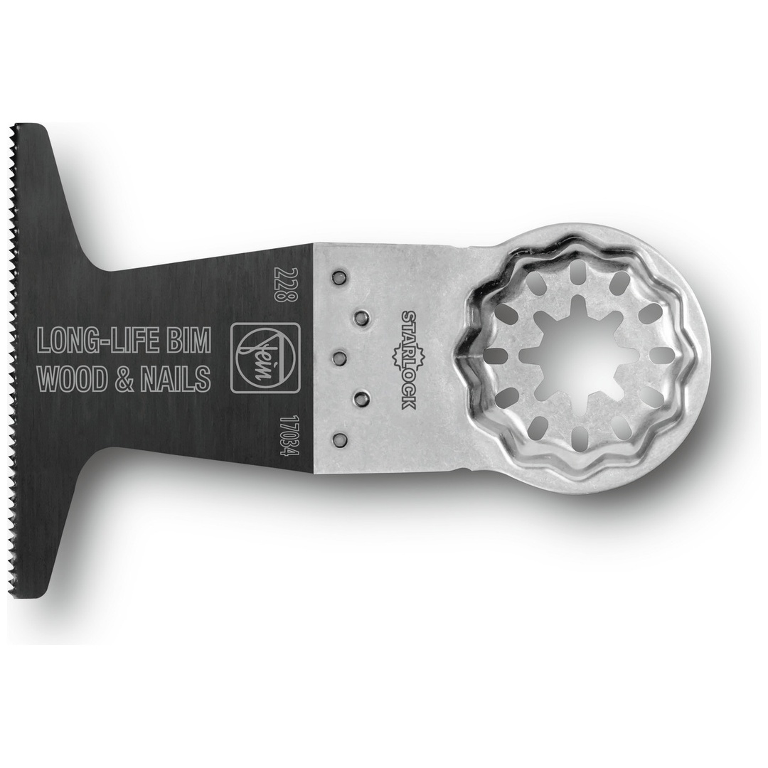 FEIN E-Cut Long-Life-Sägeblatt, Länge 50 mm, Breite 65 mm, VE 50 St, Aufnahme SL