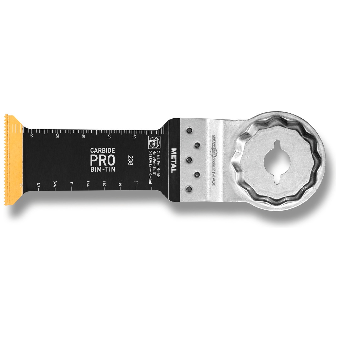 FEIN E-Cut Carbide Pro, Länge 75 mm, Breite 32 mm, VE 5 St, Aufnahme SLM