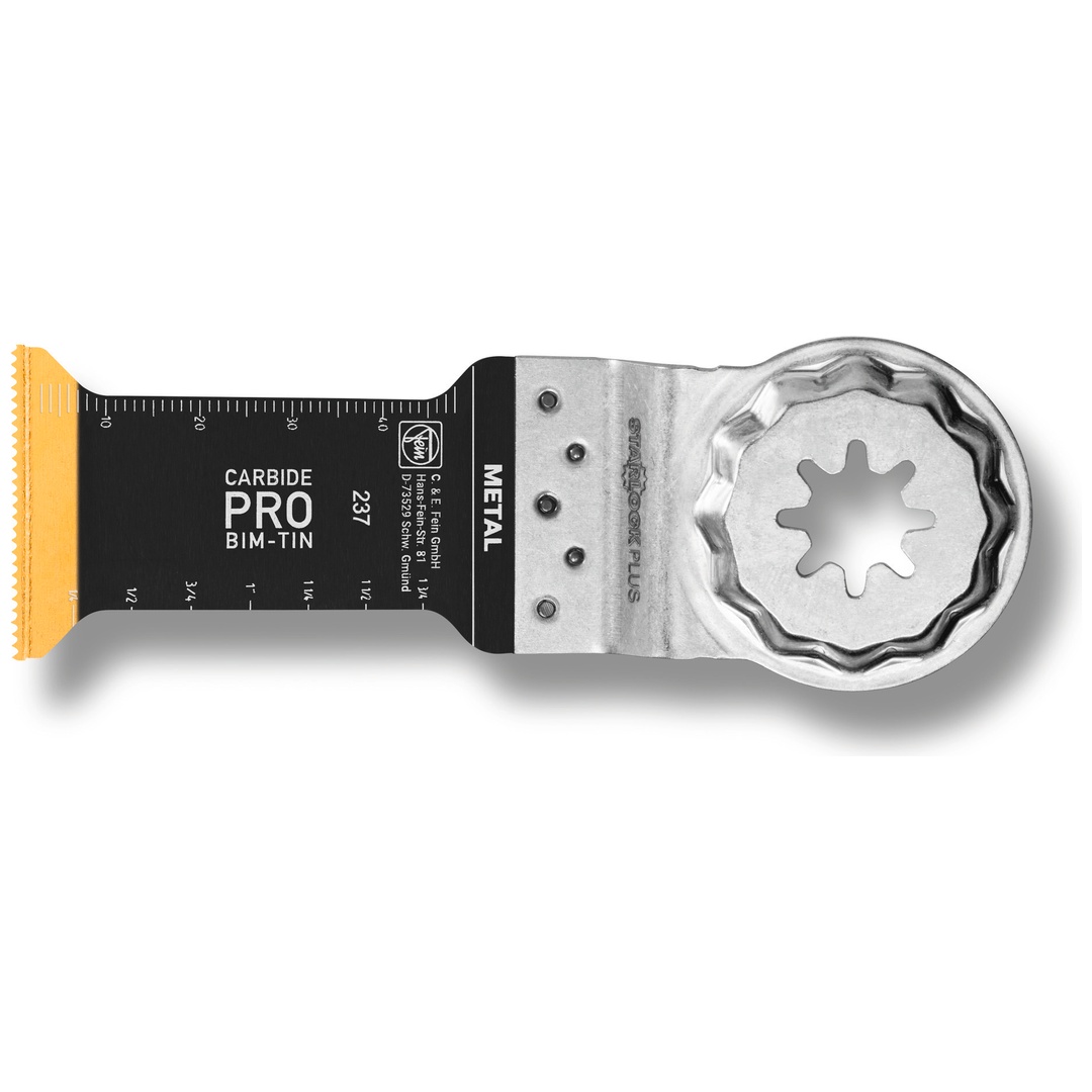 FEIN E-Cut Carbide Pro, Länge 60 mm, Breite 32 mm, VE 5 St, Aufnahme SLP