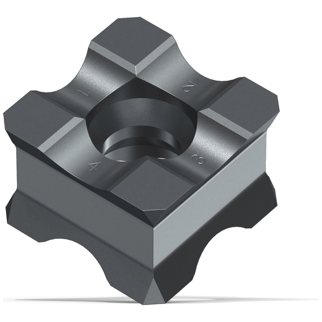 FEIN Wendeschneidplatte KX, VE 10 St, Radius 4 mm für NE-Metalle und weiche Materialien