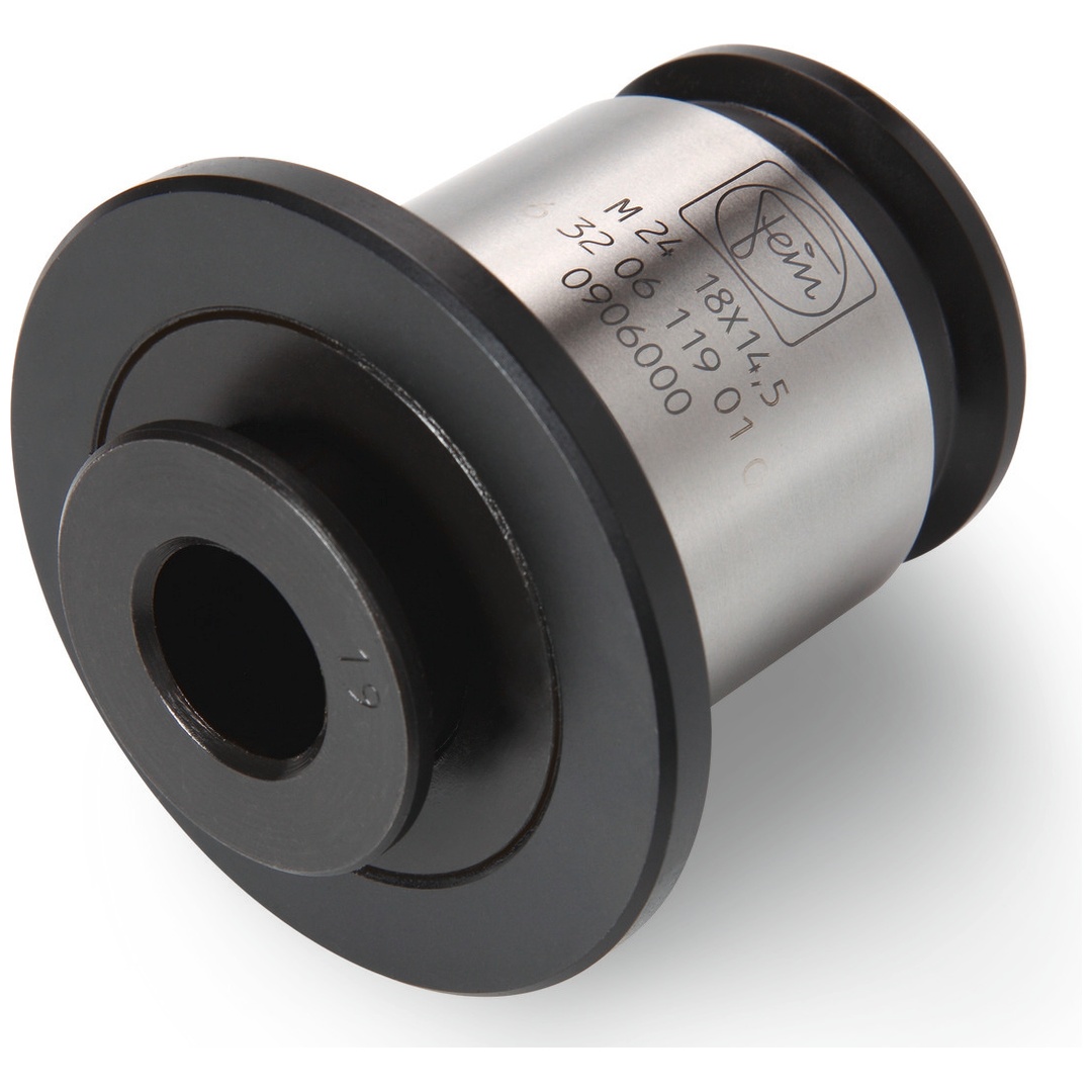 FEIN Gewindebohreinsätze Gr. 3, Gewinde M22/M24, Ø 18 mm, Vierkant 14,5 mm, für Gewindebohrer nach DIN 374/376