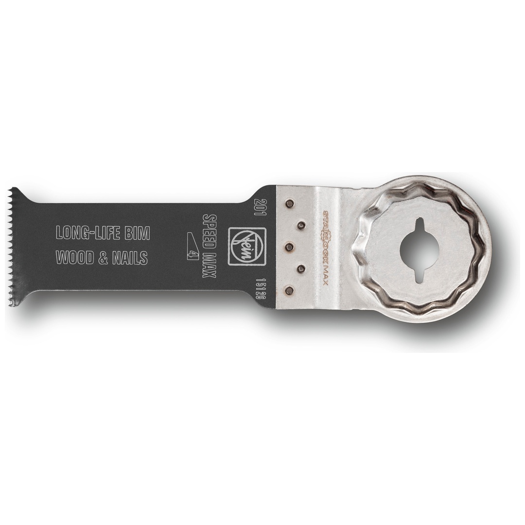 FEIN E-Cut Long-Life-Sägeblatt, Länge 78 mm, Breite 32 mm, VE 10 St, Aufnahme SLM