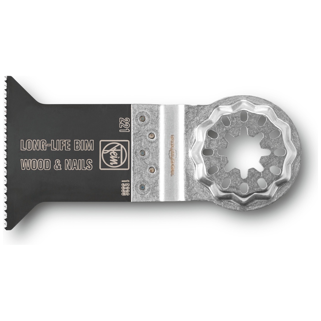 FEIN E-Cut Long-Life-Sägeblatt, Länge 50 mm, Breite 50 mm, VE 10 St, Aufnahme SL