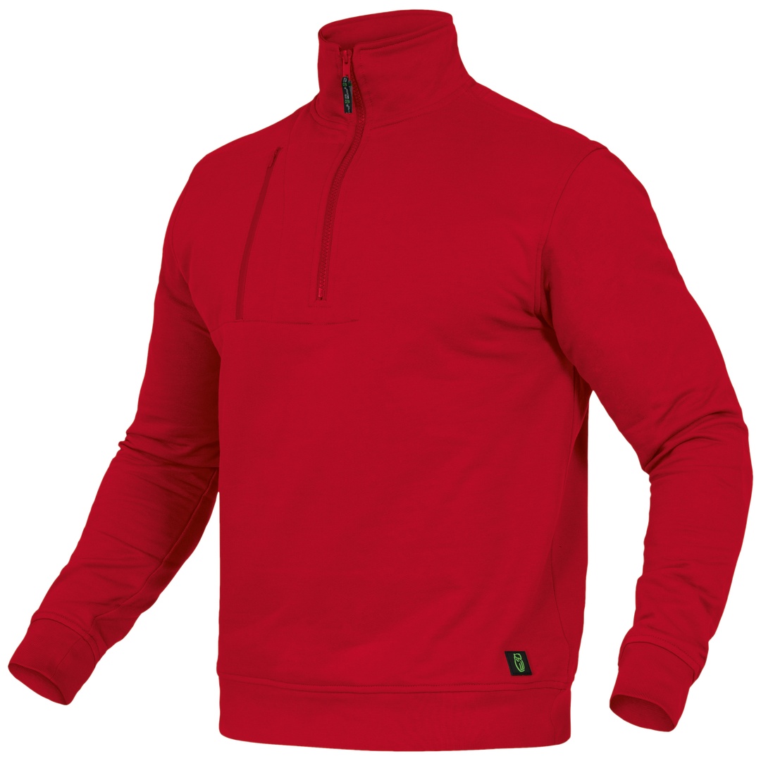 Leibwächter Zip-Sweater Flex-Line  Gr. 6XL rot