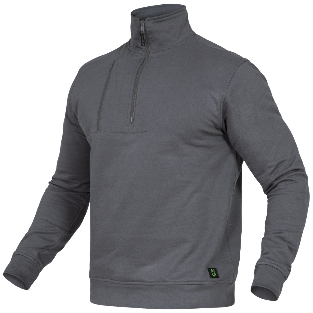 Leibwächter Zip-Sweater Flex-Line FLEXR07 Gr. 5XL grau