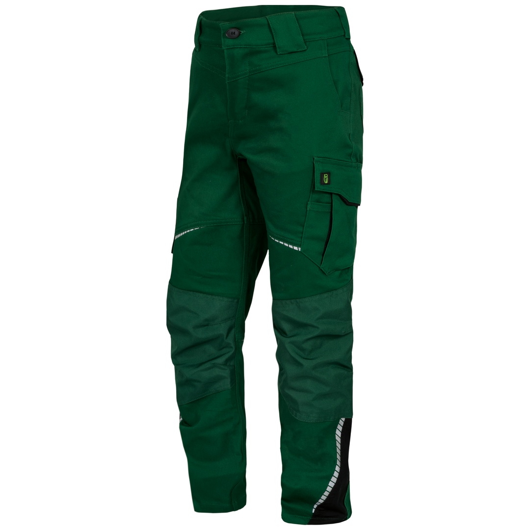 Leibwächter Kinderbundhose FLXKH Gr. 164 grün/schwarz