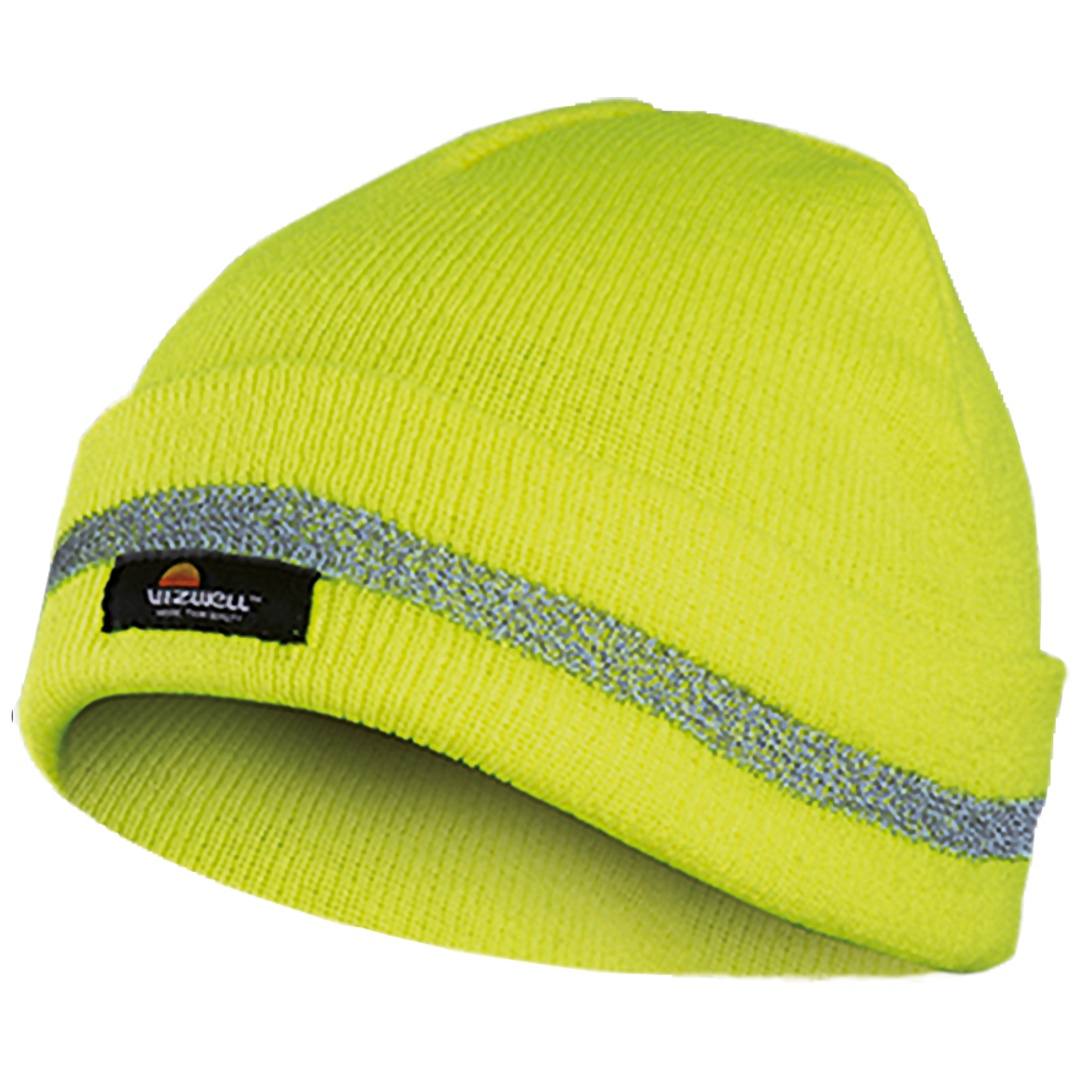 Vizwell Warnschutz-Wintermütze VW21502 Gr. onesize gelb