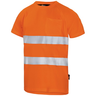 Vizwell Warnschutz-T-Shirt VWT1A Gr. 4XL orange