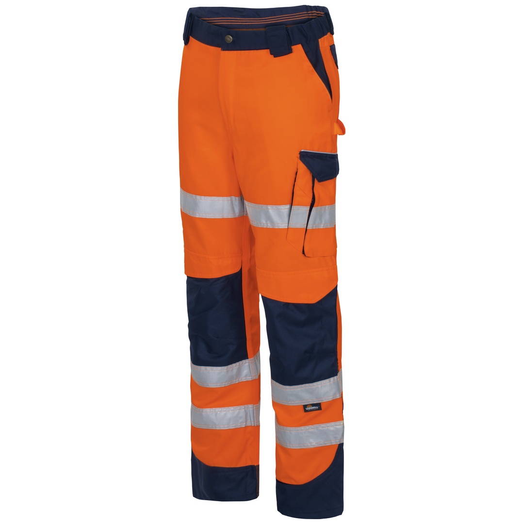 Vizwell Warn-Bundhose VWTC113 Gr. 26 orange/marine