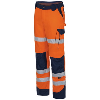 Vizwell Warn-Bundhose VWTC113 Gr. 102 orange/marine