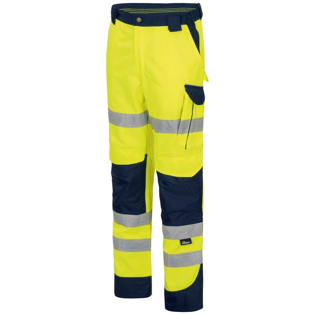 Vizwell Warn-Bundhose VWTC113 Gr. 25 gelb/marine