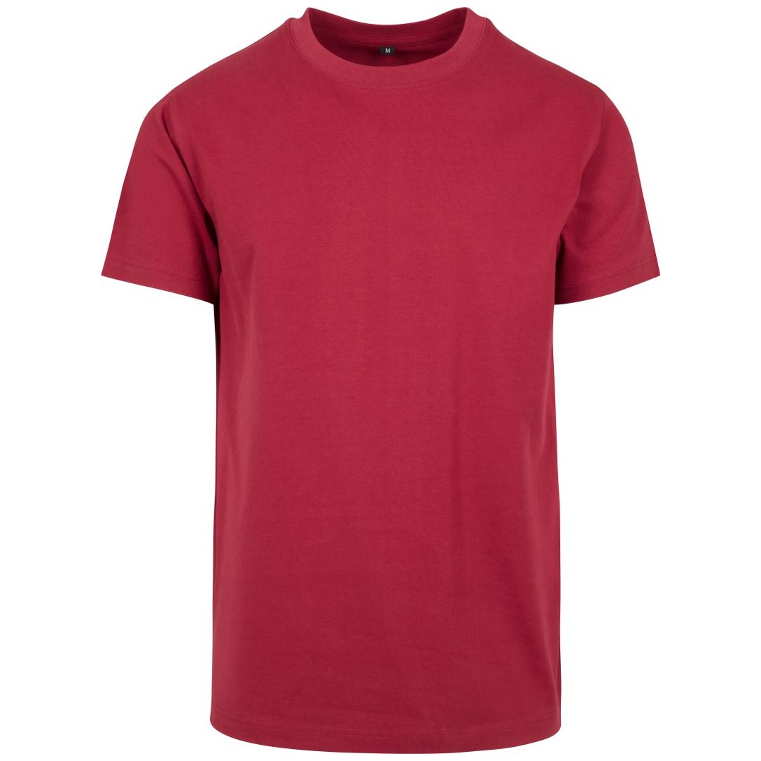 Build your Brand Schweres T-Shirt 56.0004 Gr. 4XL burgundy