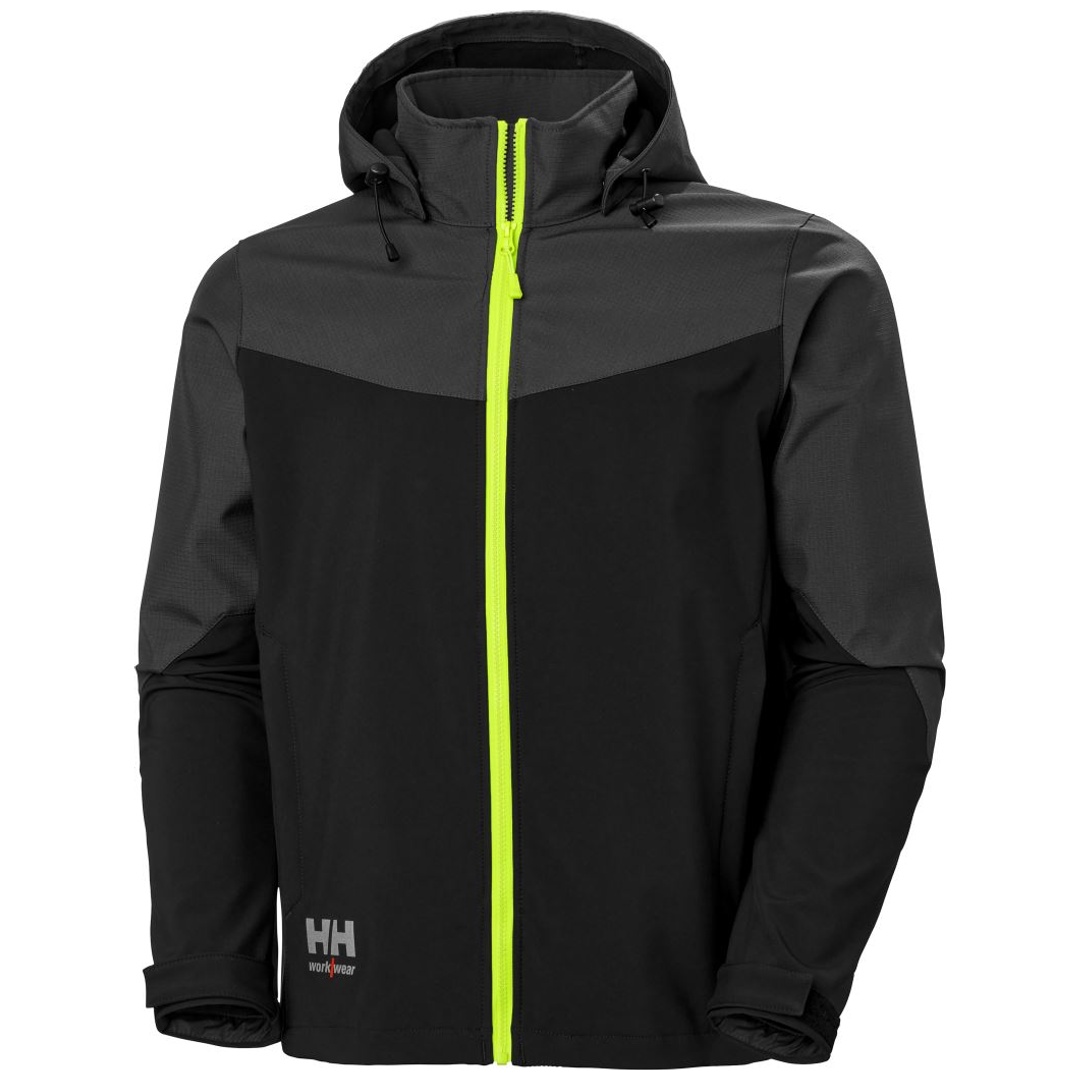 Helly Hansen Softshelljacke Oxford 59.4290 Gr. S Black/ebony