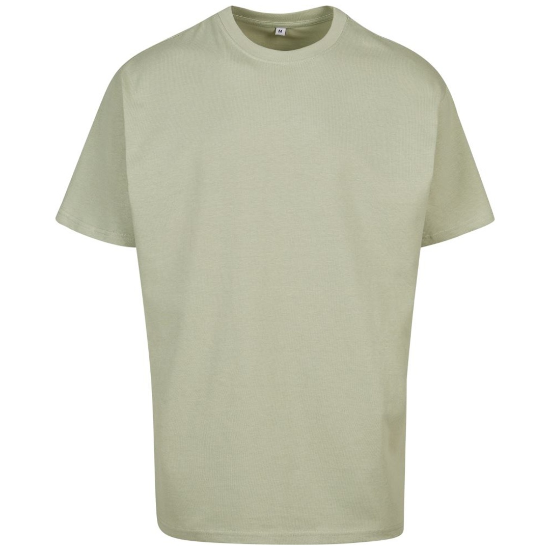 Build your Brand Schweres Oversize T-Shirt 56.0102 Gr. 5XL soft salvia