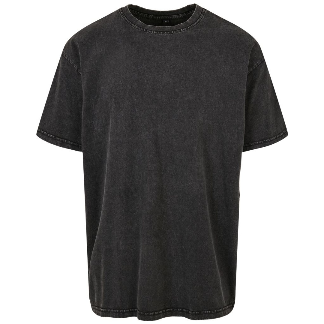 Build your Brand T-Shirt Acid Wash 56.0189 Gr. 5XL black