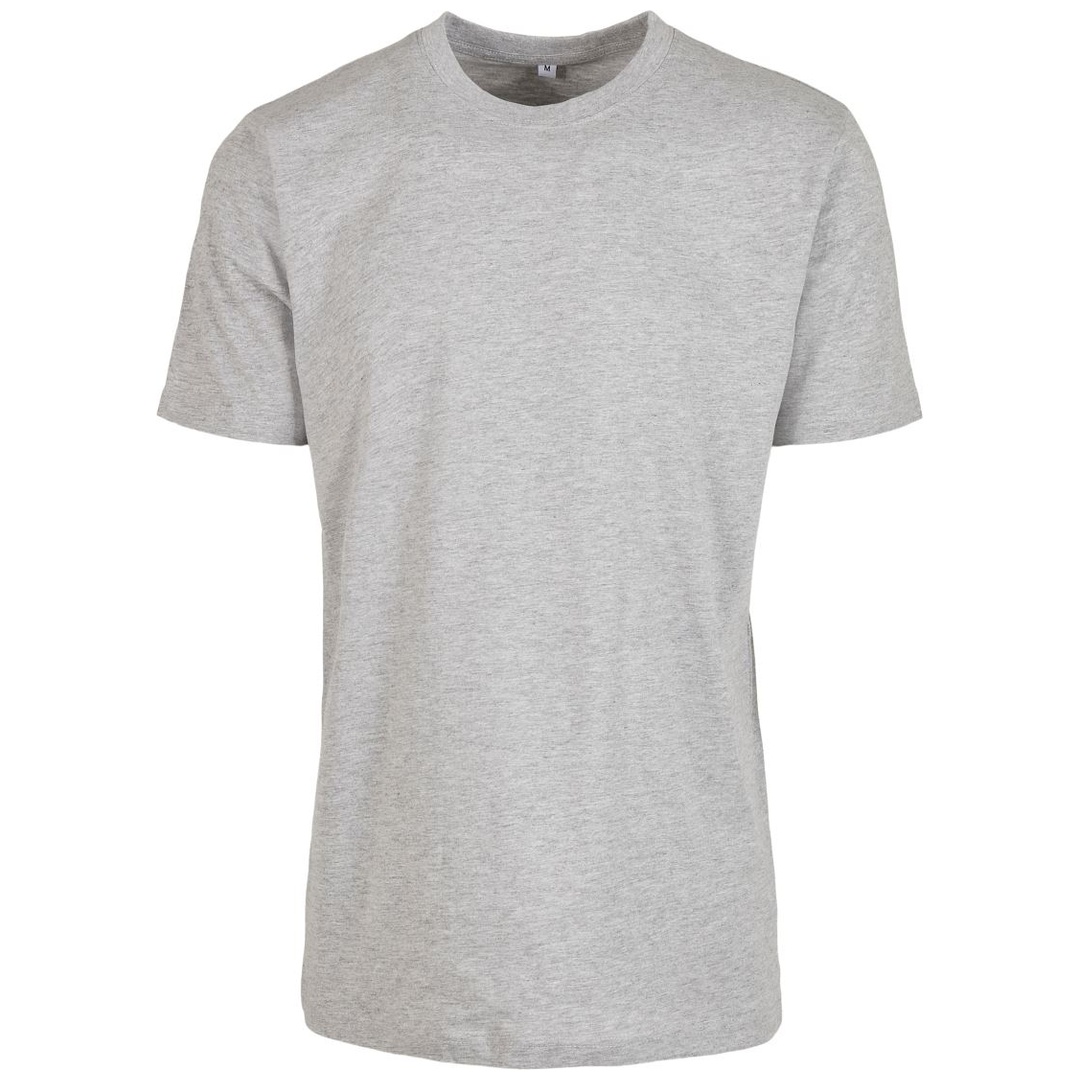 Build your Brand Schweres T-Shirt 56.0004 Gr. 4XL heather grey