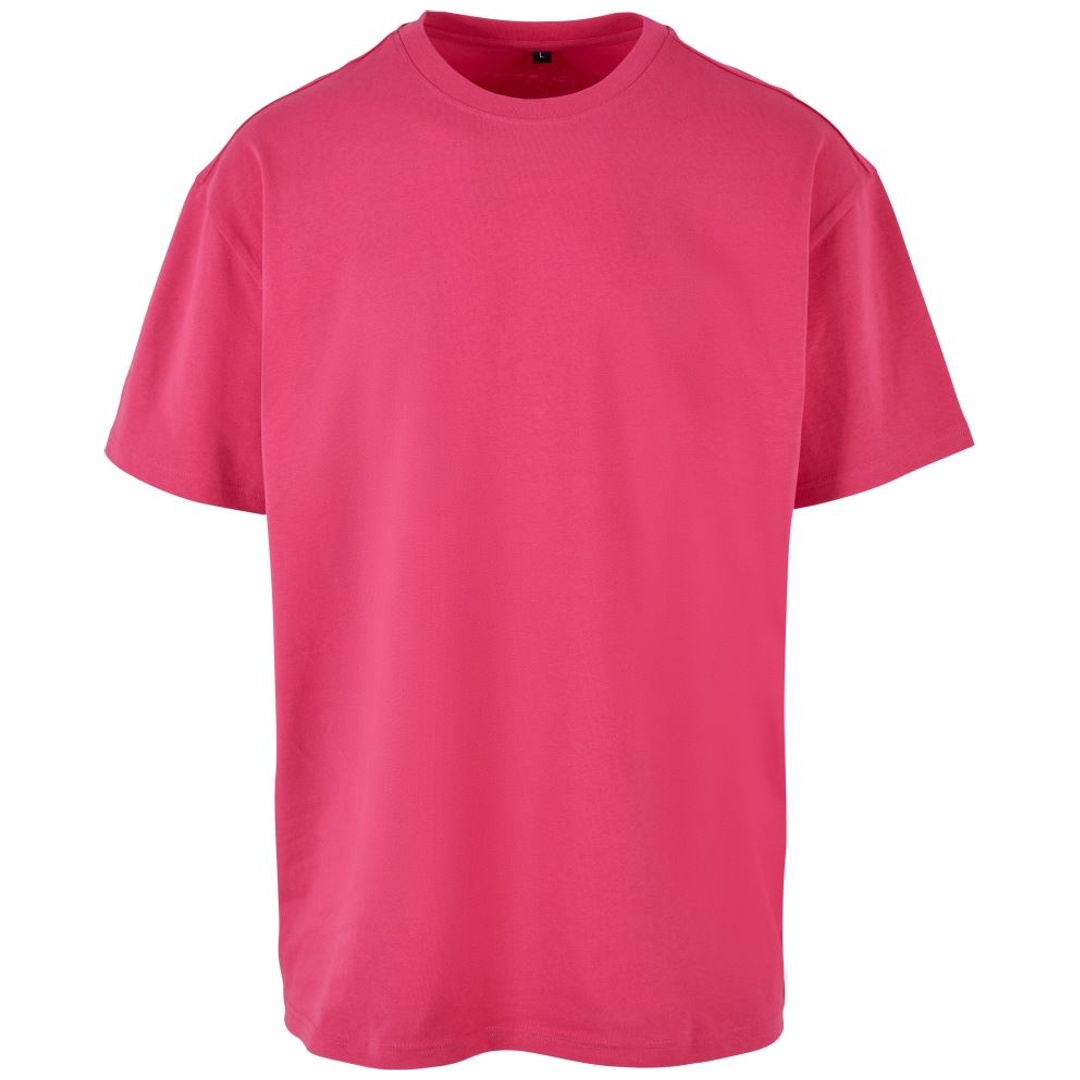 Build your Brand Schweres Oversize T-Shirt 56.0102 Gr. S hibiscus pink
