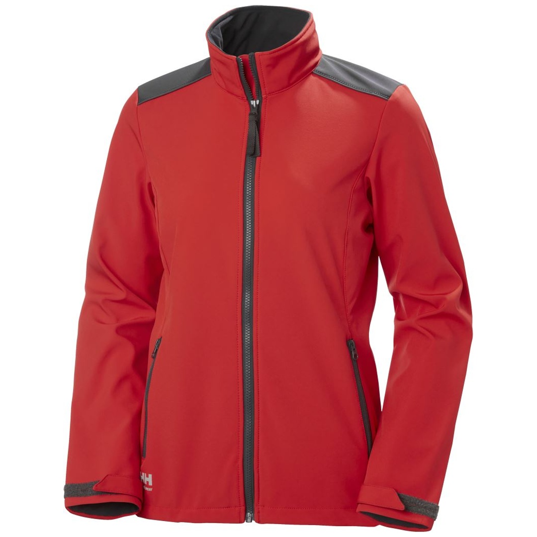 Helly Hansen Softshelljacke Manchester 59.4241 Gr. 3XL alert red/ebony