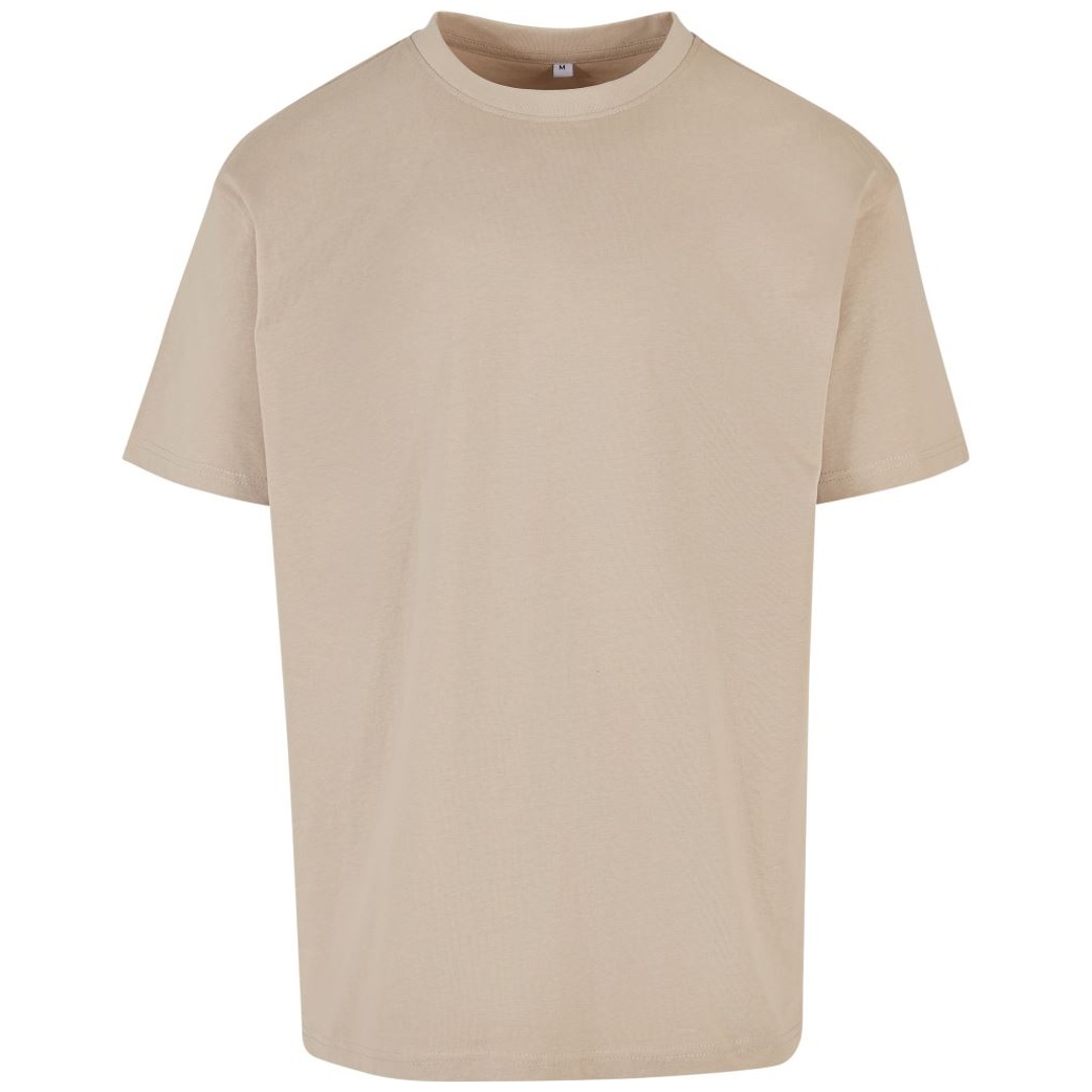 Build your Brand Schweres Oversize T-Shirt 56.0102 Gr. M wet sand